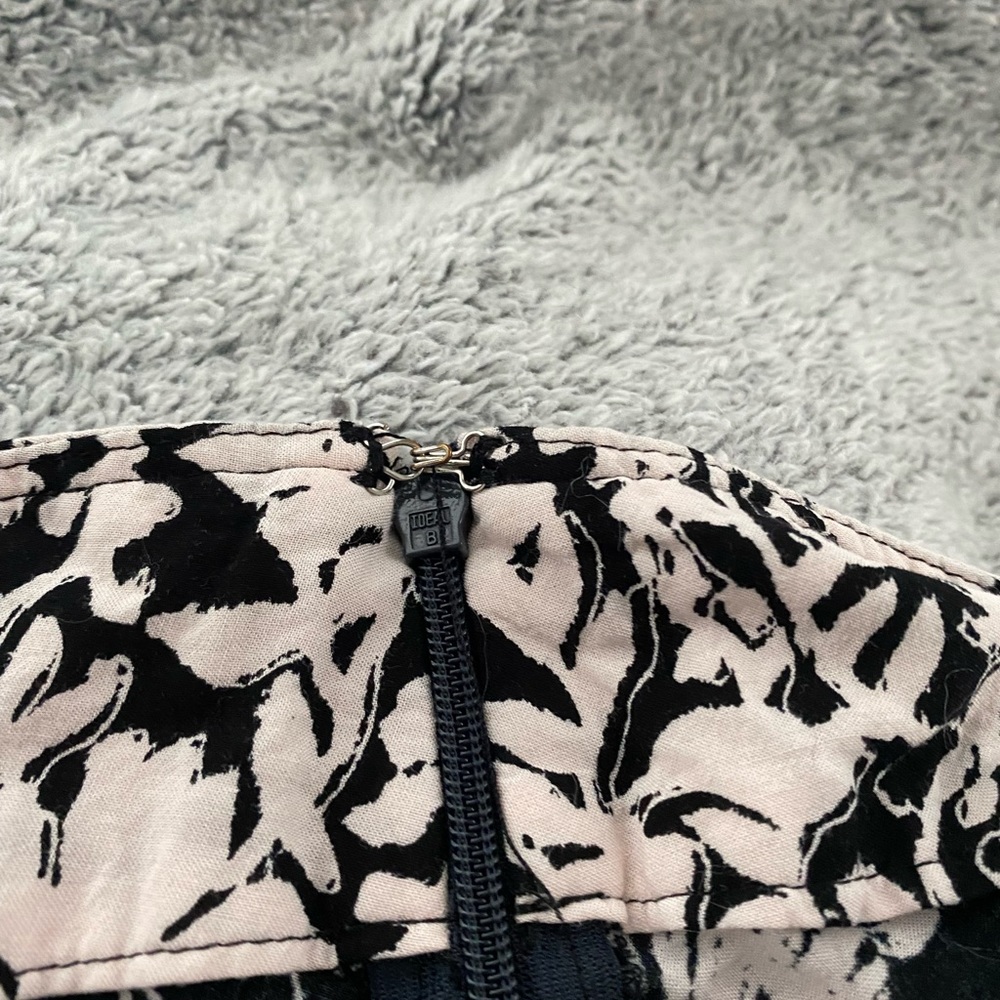 Free People Black & White Floral Skort - Picture 4 of 6
